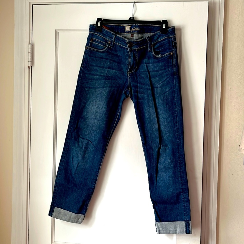 Kut from the Kluth girlfriend/boyfriend jeans, size 6
